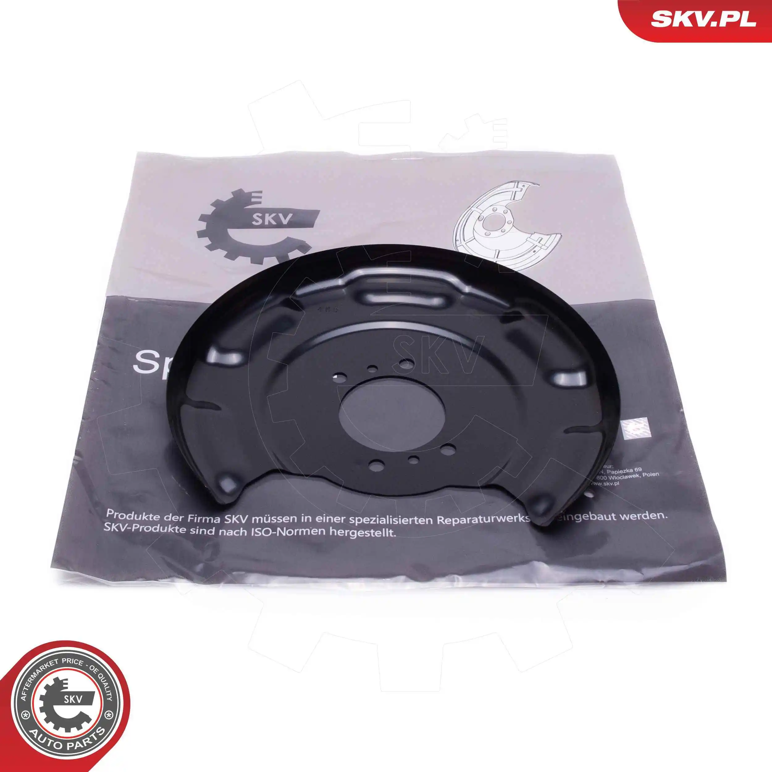 Splash Guard, brake disc